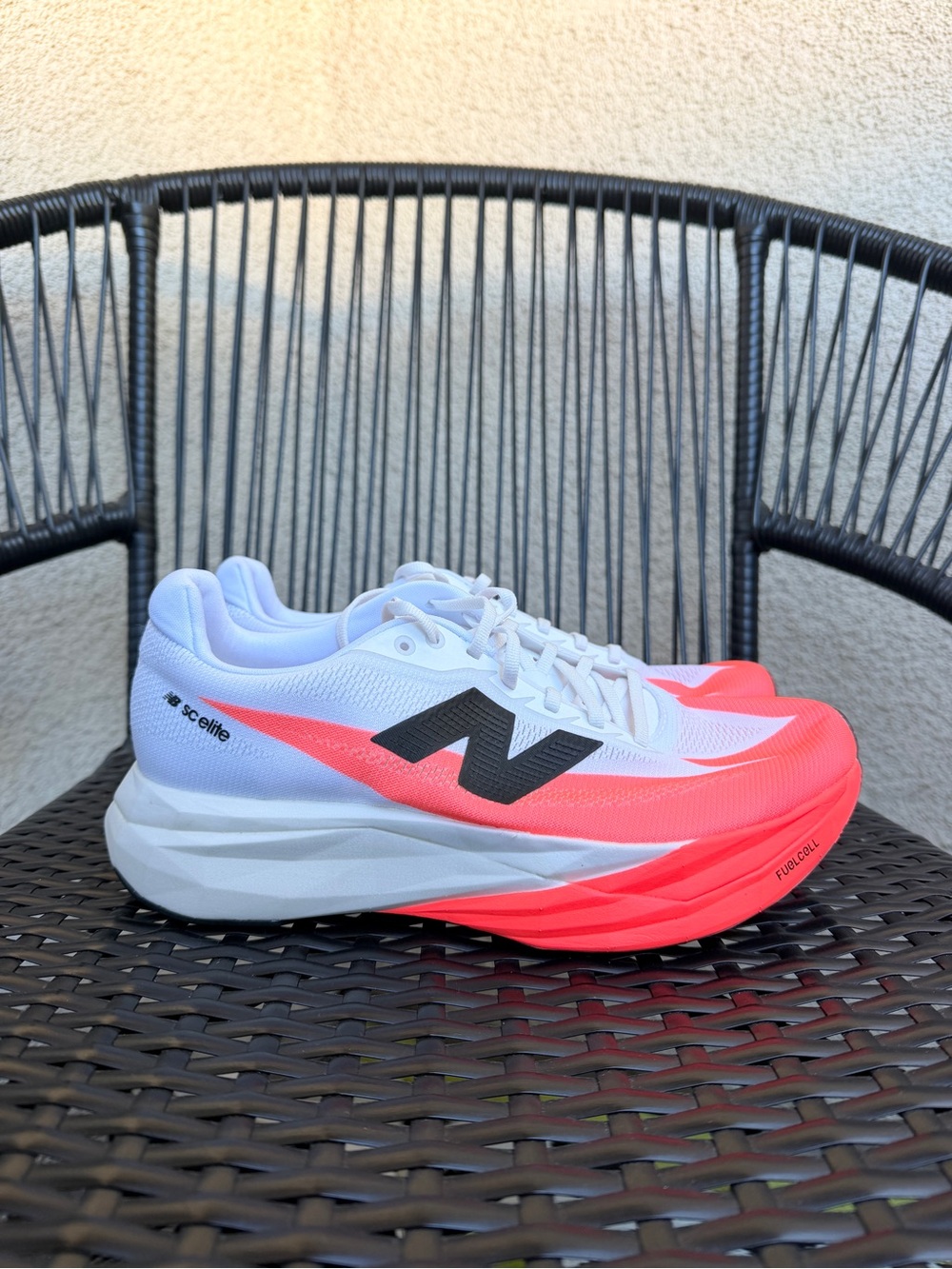 New Balance Fuelcell Supercomp Elite V5 Running White Women’s Size 9